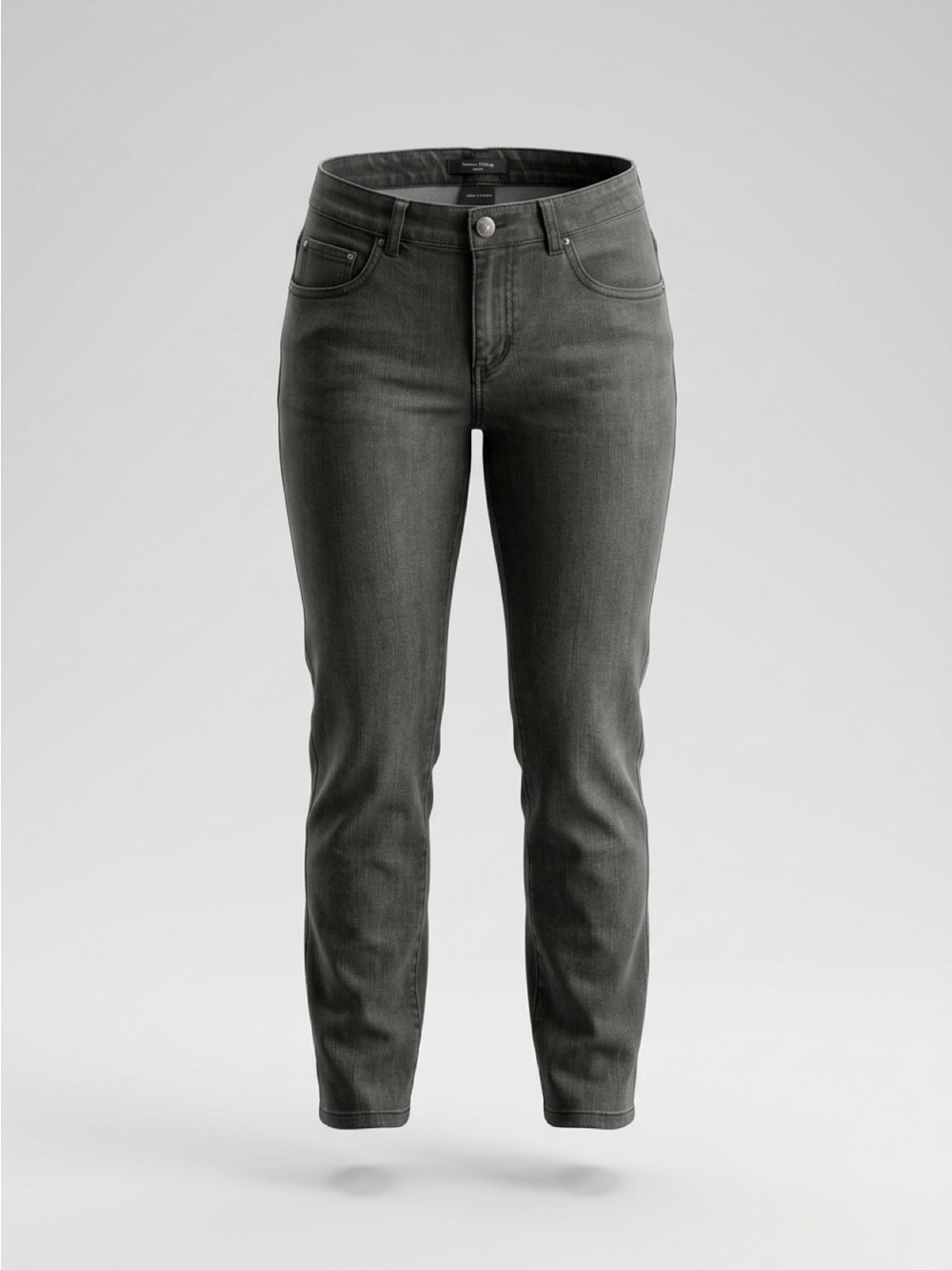 Simon Chang Black Denim Pants Size 4